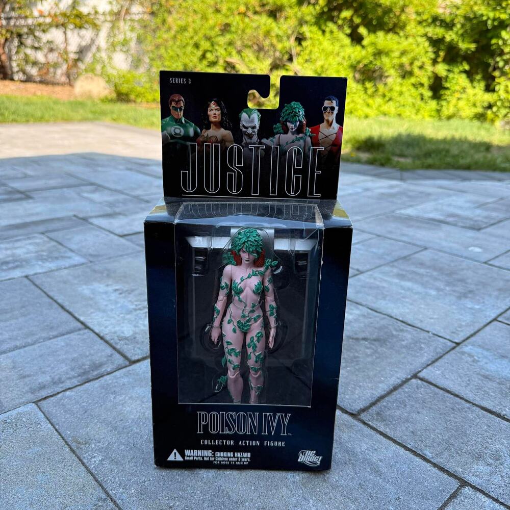 DC Direct Justice League Series 3 Poison Ivy Action Figure Alex Ross Sealed New